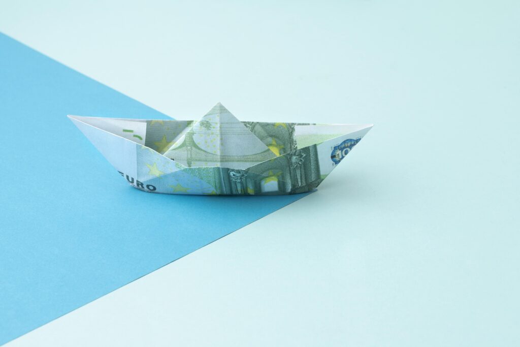 abstract boat representing fintech Financial Inclusion